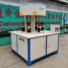 Automatic 6 Working Table Automatic Induction Brazing Machine For Difference Electric Pots