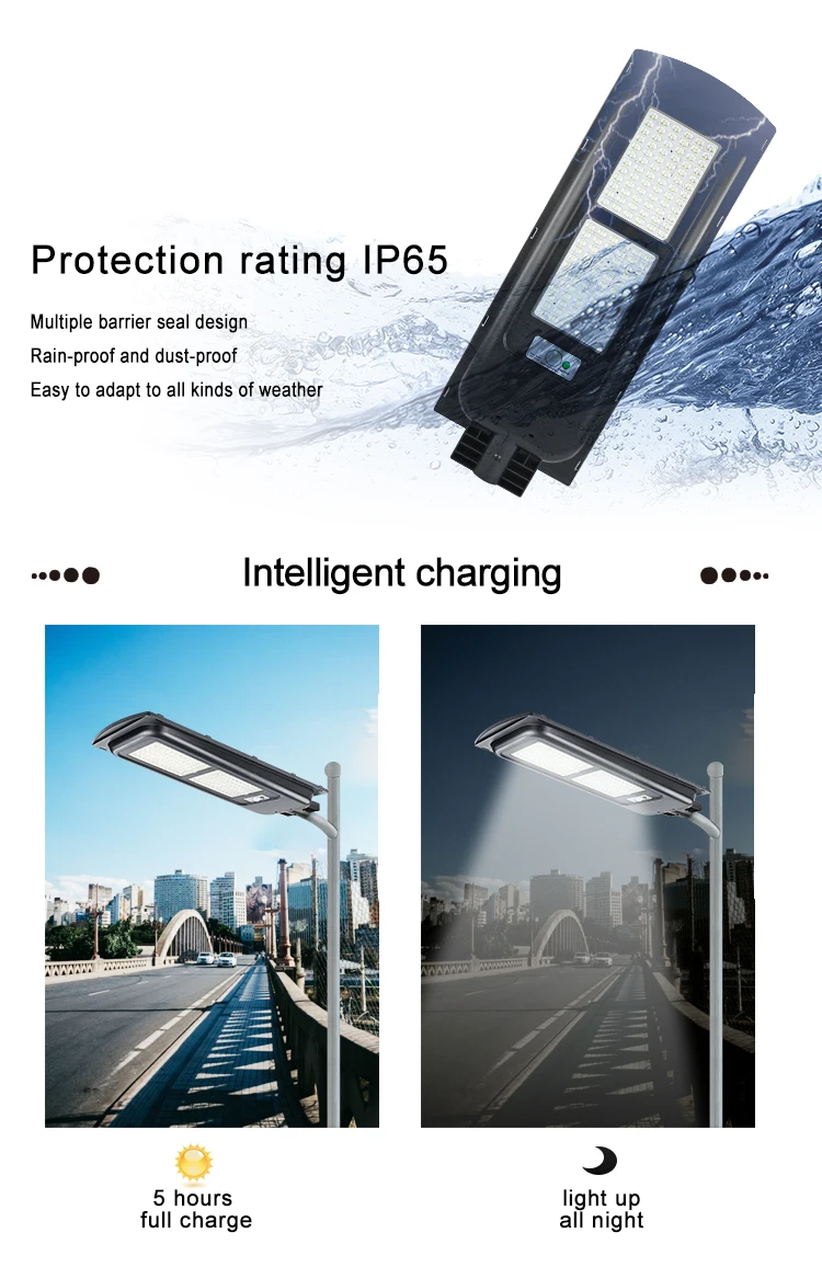 All In One Integrated Solar Street Light 50w 100w 150w 200w 300w Ip65 Ufo Outdoor With Battery
