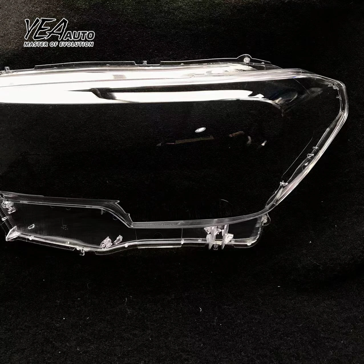 product yea auto car headlight cover headlight glass lens glass for toyota tacoma lens cover 2016 2017 2018 pc lampshade clear shell-6