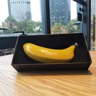 Fruit Banana Stainless Flask FASHION SHAPE FRUIT 5 OZ STAINLESS STEEL BANANA SHAPED HIP FLASK