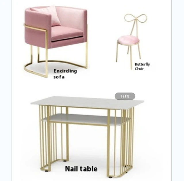 Hot selling manicure chairs, manicure tables, and tables