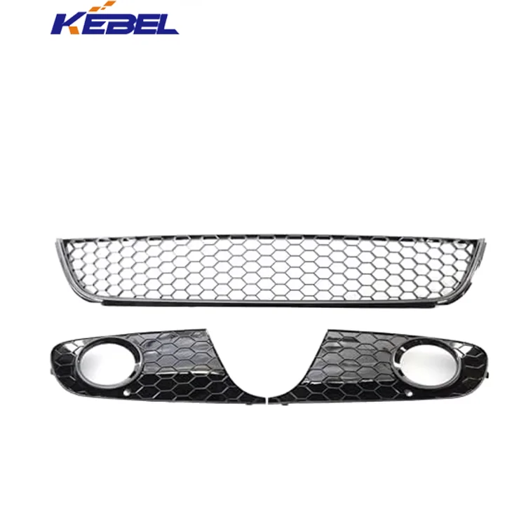 KEBEL ABS Honeycomb Front Lower Bumper Mesh Grille Fog Light Grill New Condition Bodykit Compatible for VW MK6 2009-2013 manufacture