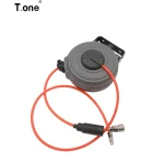 Manufacturer Mini Automatic Plastic Wall Mounted Car Washing Retractable Garden Air Hose Reel