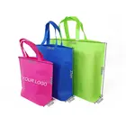 Bag Recycle Manufacturer Supply Pp Polypropylene Biodegradable Non Woven Gift Bag Storage Recycle Non Woven Bag Fabric