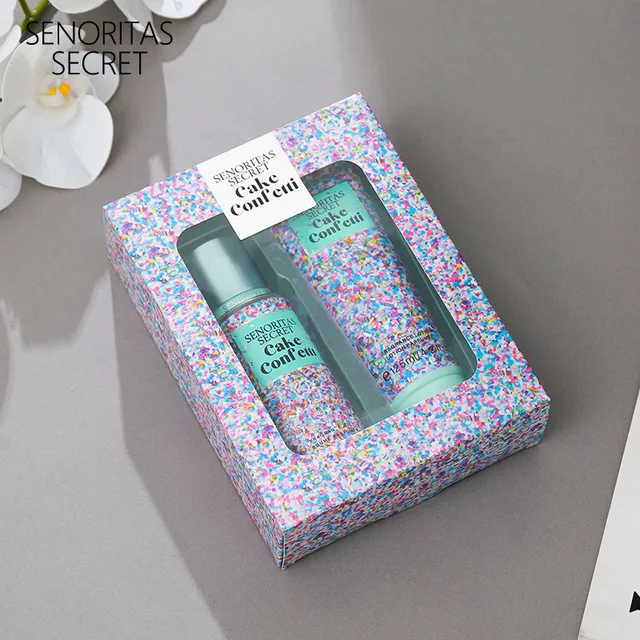 Wholesale Perfume Body lotion Victorian Style Body Spray Mist Gift Set