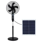 Fan Generic Electrical 16 Inch Oscillating Pedestal Stand Solar Fan