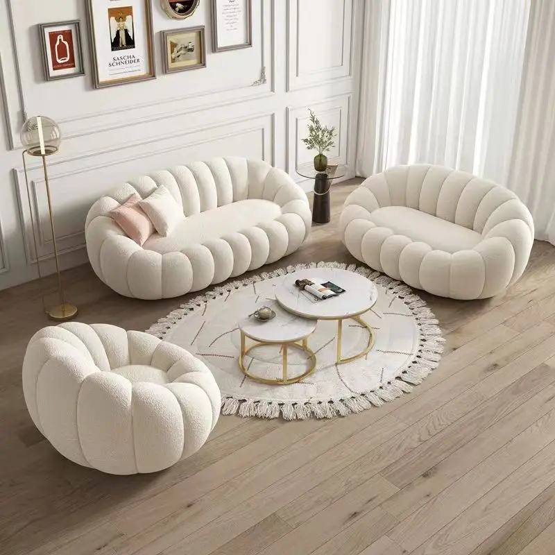 Custom Nordic Living room Lazy Sofa Bed Sofa Chairs Bean Bag Chair Soft Cute Lazy Bag Bean Sofa Fillers Bed Single sq