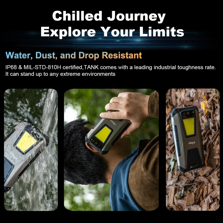 Global Version Unihertz Tank Rugged Phone Mp Camera Night Version