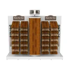 Customize The Wooden Metal Display Rack Display Floor Of The Store According To Your Needs