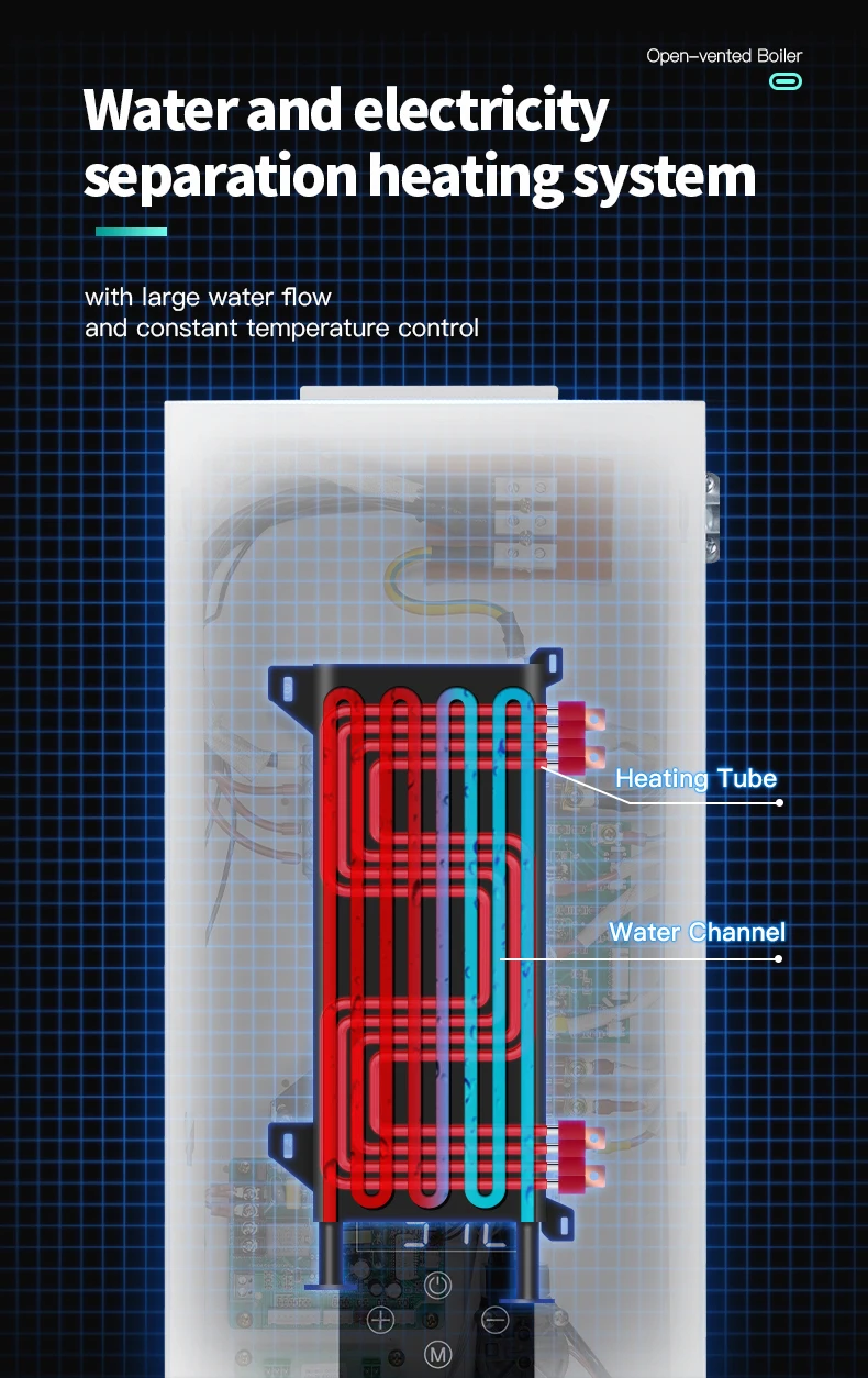 Jnod Electric Wall-mounted Boiler, 230V - detail 16