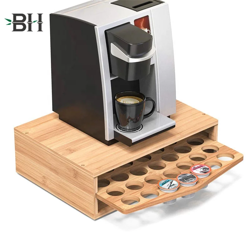 Buy Bamboo Coffee Pod Holder,Bamboo 