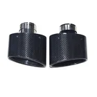 Exhaust Pipe Factory Direct High Performance Auto New Style Exhaust Muffler Tail Pipe Carbon Fibre Accessories Supplier