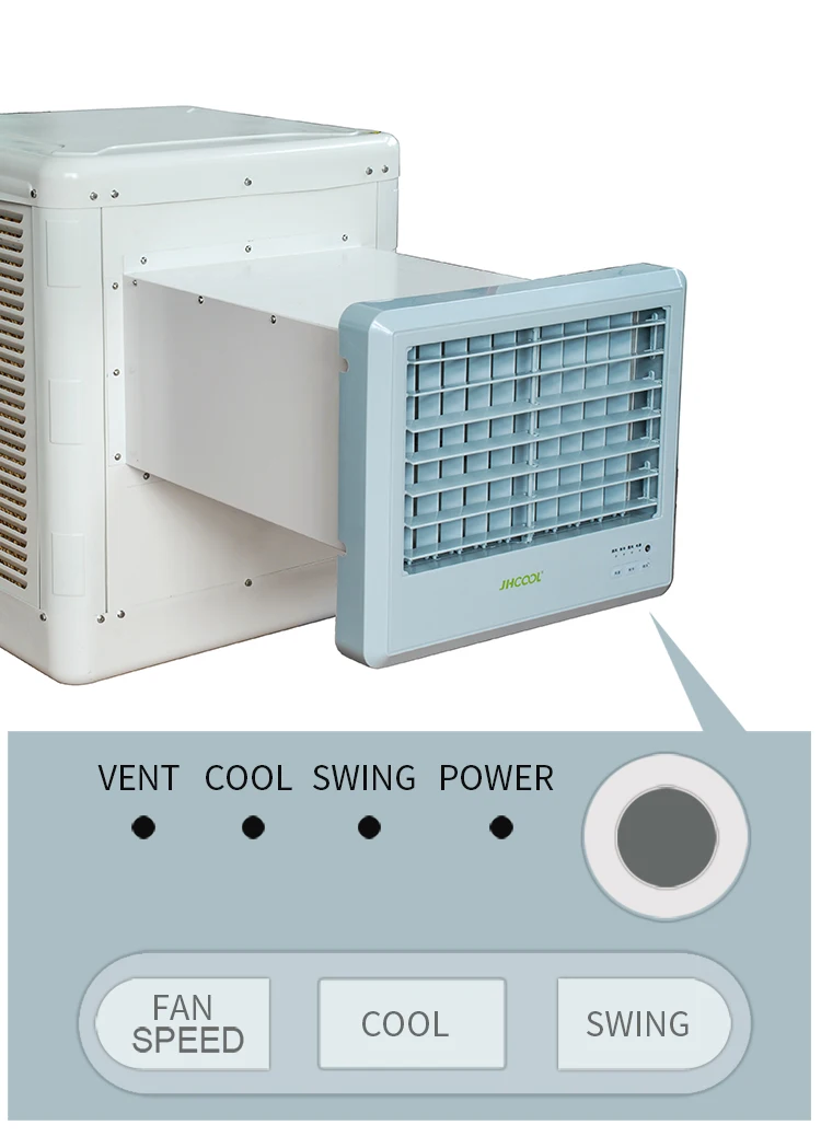 Jhcool Window Mounted Side Airflow Air Conditioner Industrial