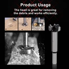 Hole Drill Bit Hole TG Forstner Drill Bit Set 8pcs For Wood Working Hole Making