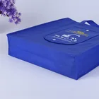 Blue Bag Foldable Bag Eco Friendly Blue Color Non Woven Foldable Bag