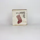 Wood Wood Blocks Christmas Wood Decor Funny Rustic Wood Table Decor