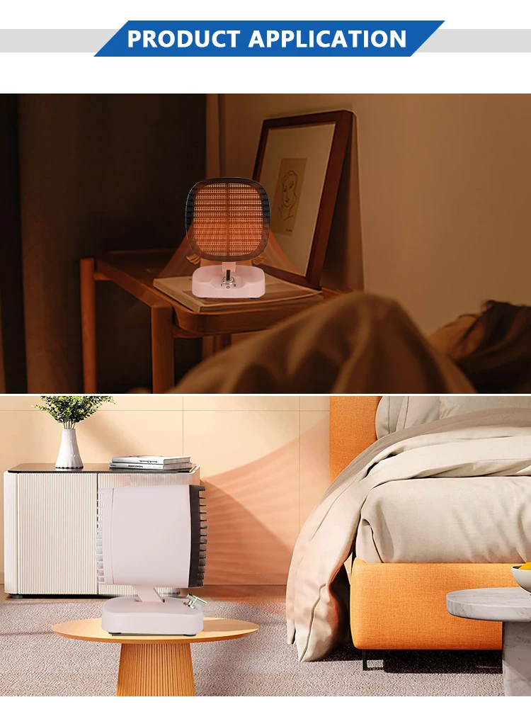 Ceramic Personal Space Heater, 400w/600w, PTC, Portable - detail 22