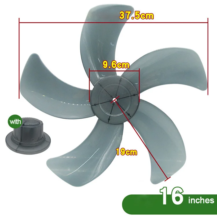 Table Fan, 16-Inch, Plastic, Wall - detail 12