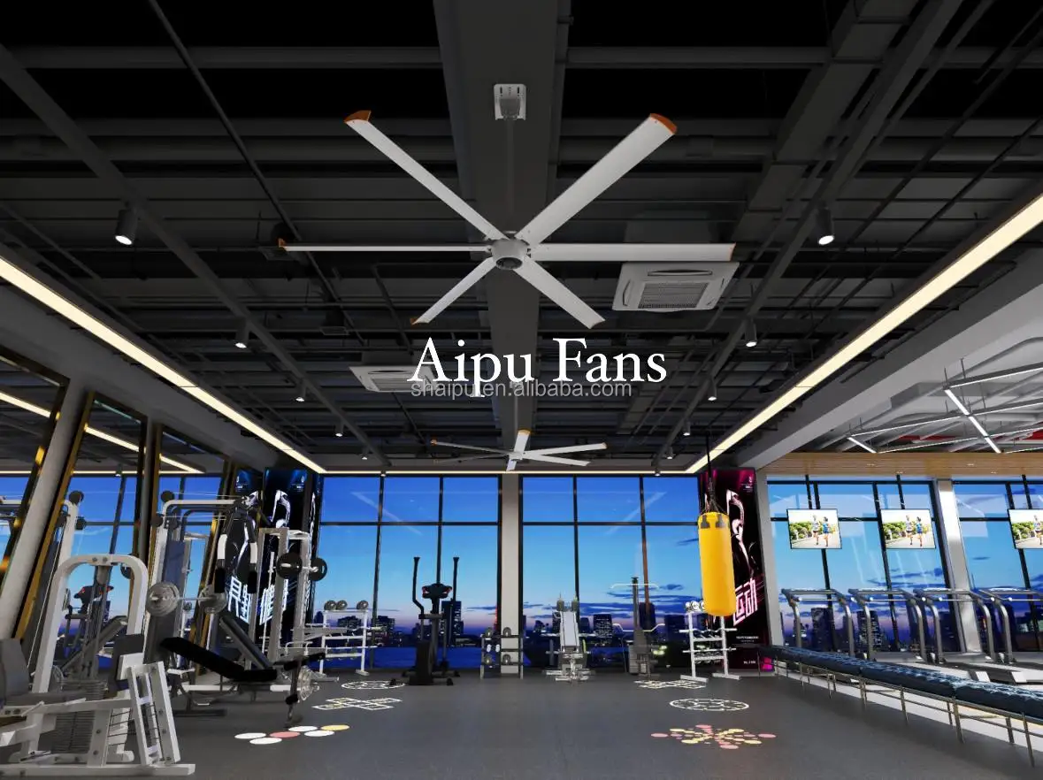 Ceiling Fan, 16ft, 4900mm, HVLS, PMSM - detail 8