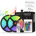 Rgb Rgb Strip Light Indoor/Outdoor 5050 Ip65 Waterproof 12V Wifi/Voice Smart Rgb Led Strip Light