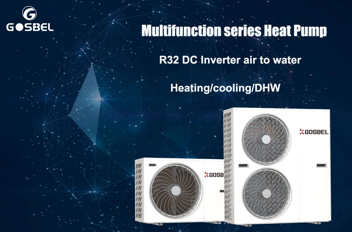 Air to Water Heat Pump, GOSEBL, EVI, Monoblock, R290 - detail 2