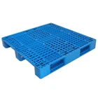 Pallet LYCW-1210B Virgin HDPE Or PP Open Deck 3 Skids Plastic Pallet