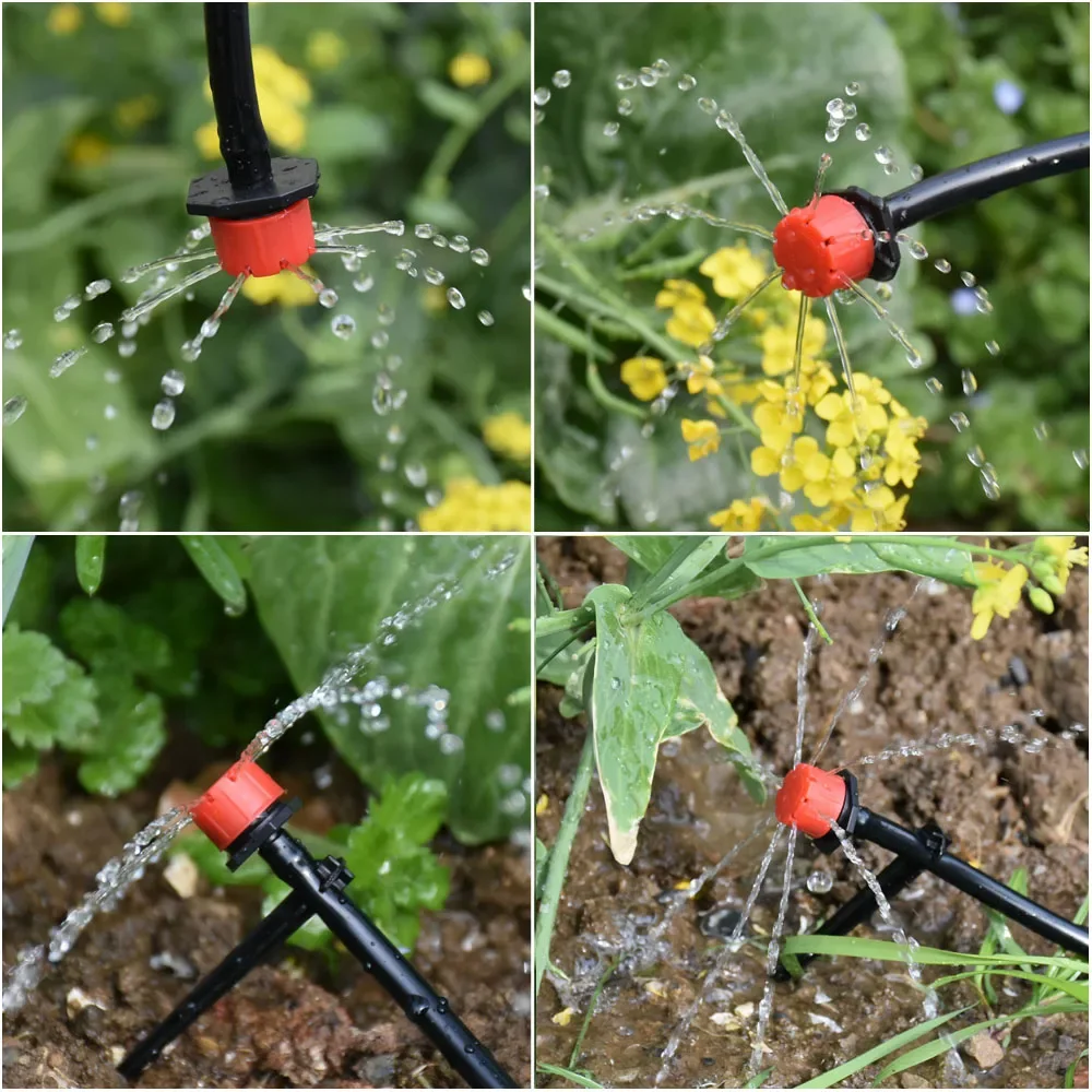 Automatic Flower Pot Watering System Diy Drip Irrigation System Garden