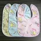 Bib Baby Bib Printed Snap Eating Feeding Eating Girl Water Resistant Baby Bib