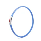 Usb Rechargeable Collar Para Perro Night Illuminated Glowing Luminous Light Pet Led Dog Collar