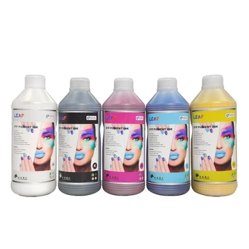 Leaf Premium Water Based 500ml 1000ml DTF Pigment Ink For XP600 i3200 4720 DTF Digital Printer