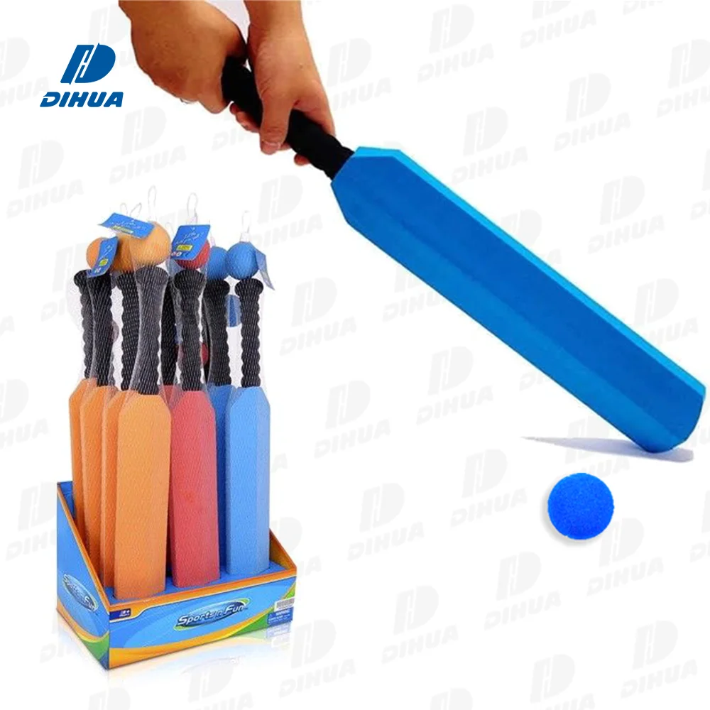 product soft foam cricket bat for kids safe lightweight training toy perfect for backyard play indoor outdoor cricket fun junior sports-0