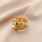 Cheap Factory Price Colorful Stone Female Electroplate Delicate Fashion Rings For Man