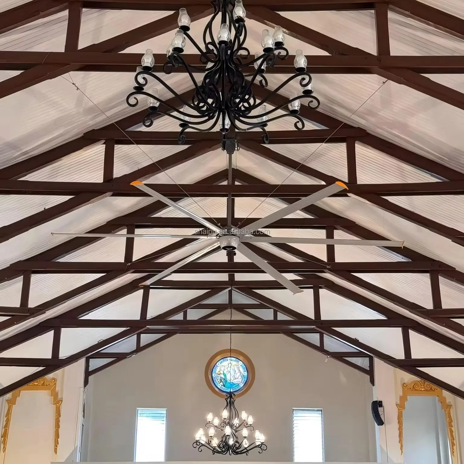 Ceiling Fan, 16ft, 4900mm, HVLS, PMSM - detail 6