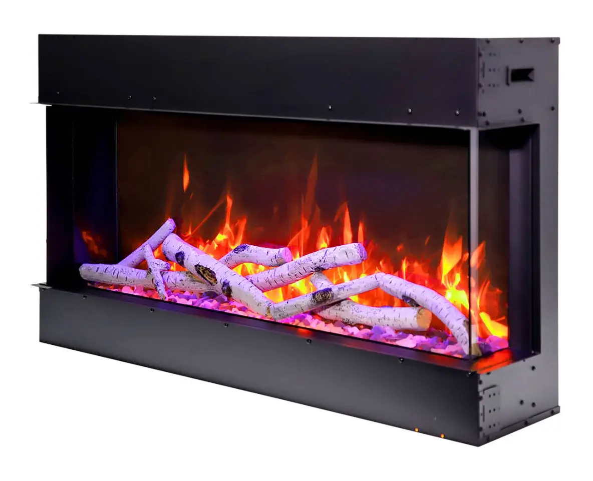 Electric Fireplace, 60-Inch, LED, 1500W, Wall - detail 22