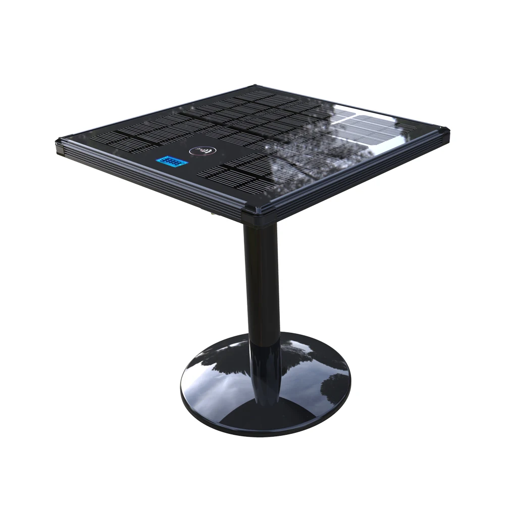 solar garden bistro table