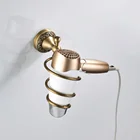Holder Rack Detachable Retro Style Wall Drilling And Screwing Hair Dryer Holder Storage Rack