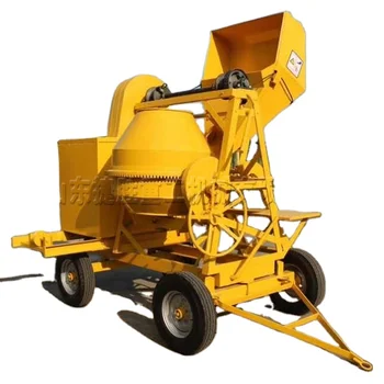 10 m3/h New type fully automatic feeding hydraulic mixer concrete mixer construction price