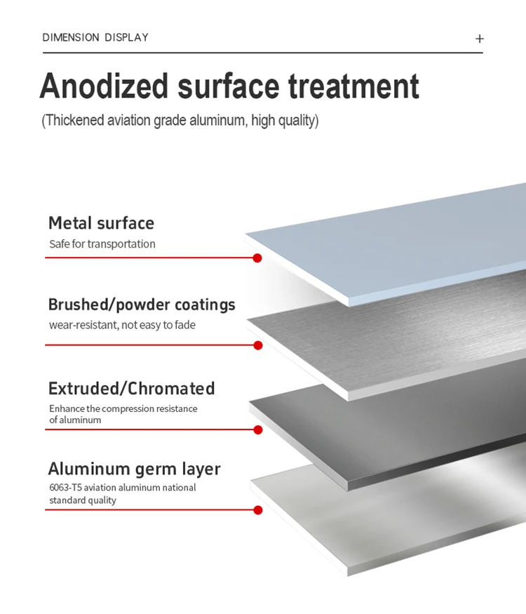 Metal hagdanan Dekorasyon na profile hindi kinakalawang na asero hagdan bahagi gilid L Hugis Wall Tile Trim pabrika