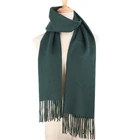 Scarf Solid Plain High Quality Shawls Cashmere Wool Scarf Pashmina Shawl Women Solid Color
