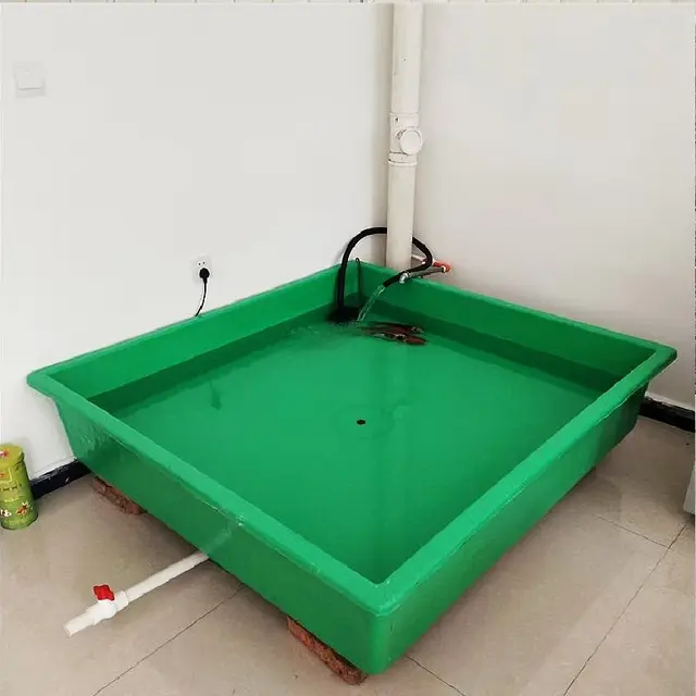 FRP GRP Rectangular Fish Agriculture Tank Aquaculture Fiberglass Fish Farming Tank