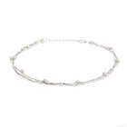 Bracelet Beads Anniversary Elegant Gold Plated Rabbet Drill Bracelet Between The Beads Bracelet