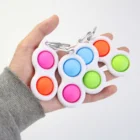Mini Toy Manufacturer Handheld Mini Fidget Wihs Simple Dimple Toy Keycha Fidget Simple Dimple Toy