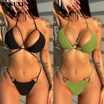 Pasuxi Wholesale Custom Summer Bikini Bodysuits For Women Two Piece