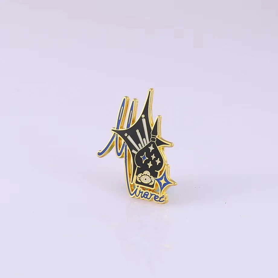 High Quality Custom Metal Lapel Pins Modern Stock Brooch Badges Pin for Cars Durable Name Name Metal Car Nurse Badge Clothing factory