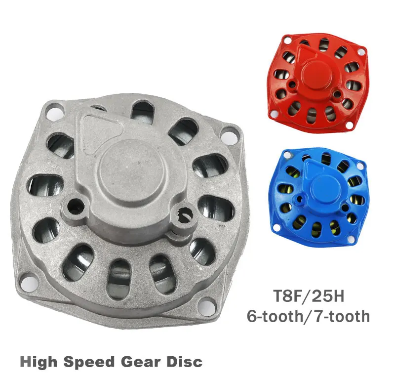 thumbnail image 2 of Gear Box With 7 Tooth Clutch Bell Housing – Mini Rocket Pocket Bike, ATV, 47cc 49cc 2 of 4