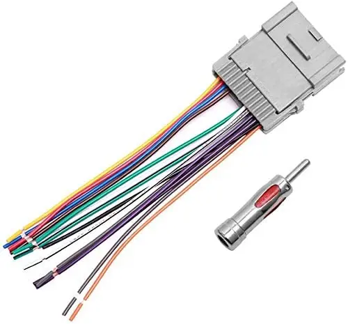 Car Stereo Radio Gm02b Wire Harness 
