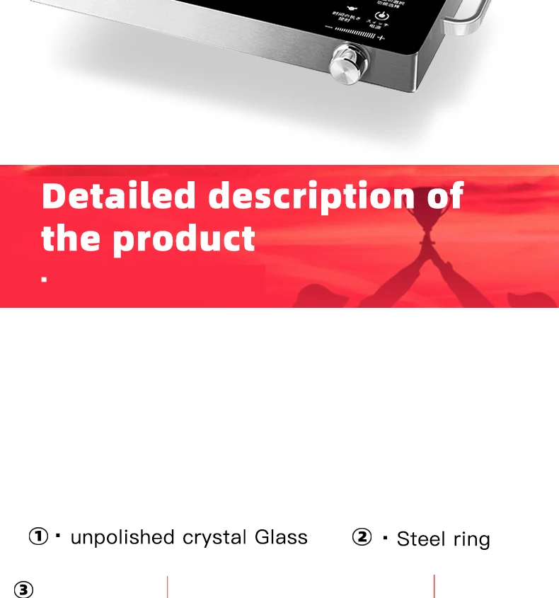 product factory 2000w 3500w popular household electric heating stove infrared hot plate multi functional electric ceramic stove-19