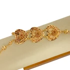Heart Beautifully Crafted Zircon Heart Shape Plated Champagne Gold Lady Jewelry Necklace Pendant