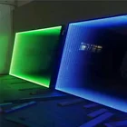 Mirror 2400*3200 Mm Customized Jumbo Size 3D Decorative Magic Infinity Tunnel Mirror For Bars