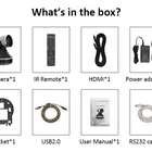 SDI IP POE PTZ 1080p Professional Camera 20x Optical Zoom Camera With Network NDI RJ45 Audio Keyboard Controller